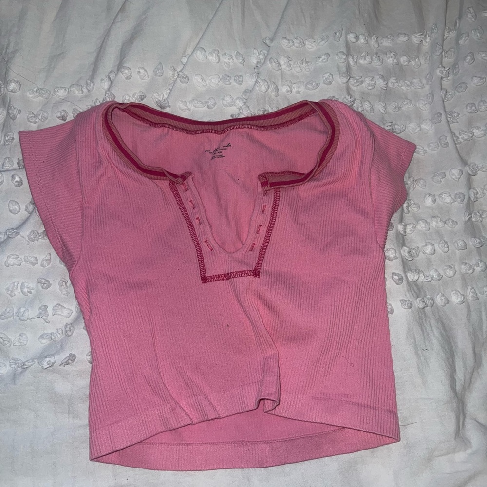urban outfitters out from under pink top
